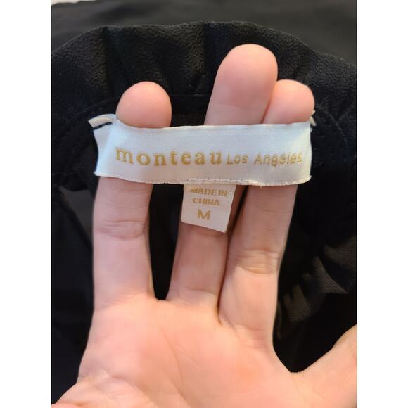 Monteau Los Angeles medium women's high neck blouse - Picture 5 of 8